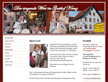 Tablet Screenshot of egon-hoelz.de